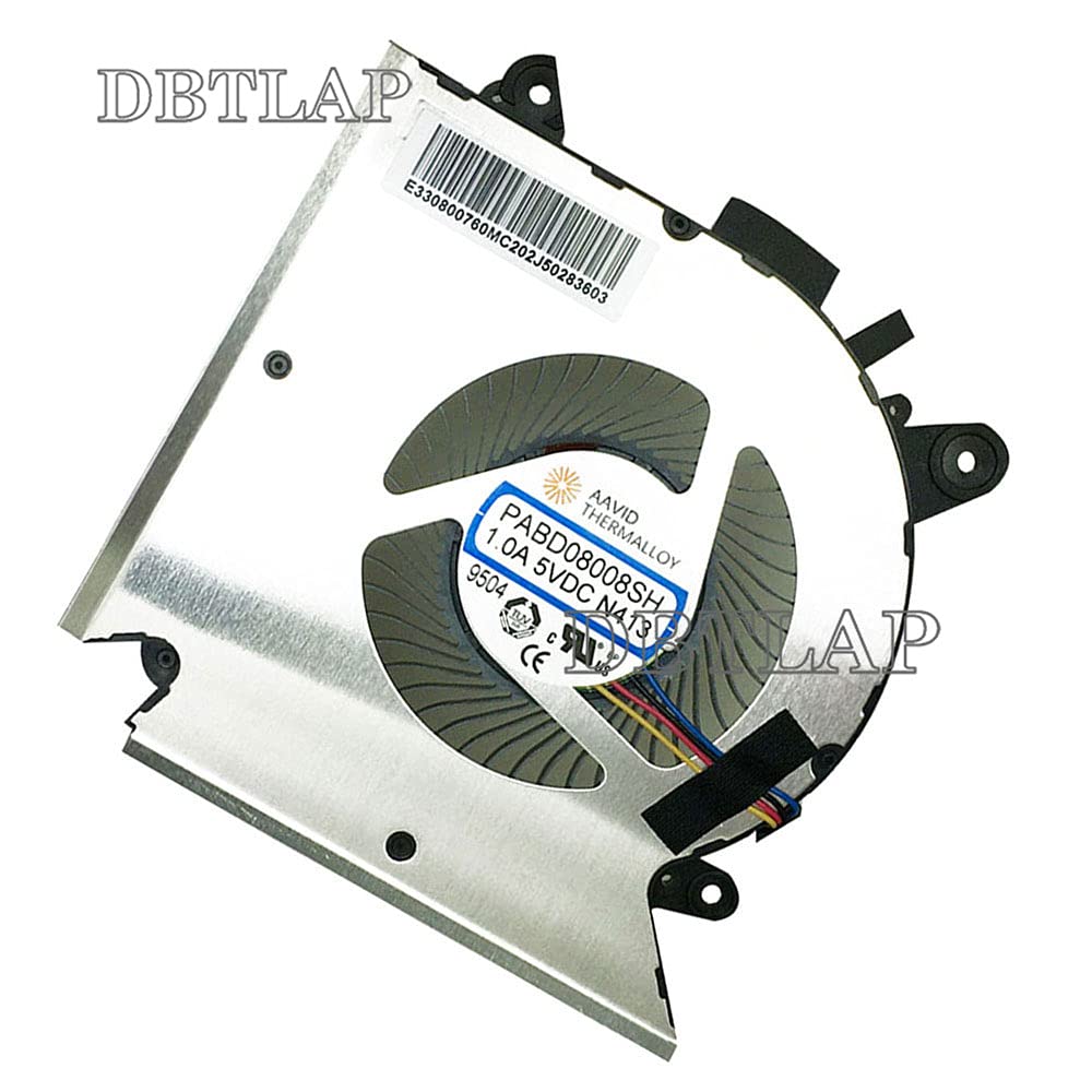 Fan Compatible for MSI GF63 MS-16R1 MS-16R2 PABD08008SH N413 E322500300A