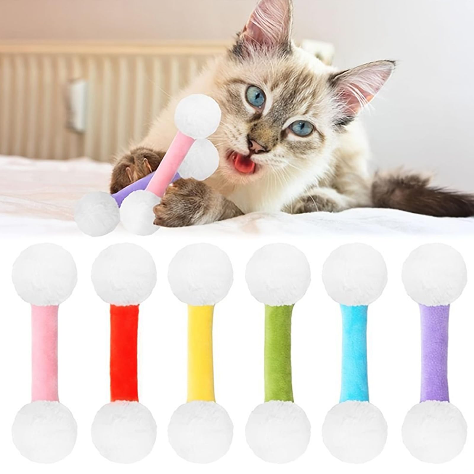 De Dentition Pour Chatons Géant Doux Interactif Résistant aux Morsures pour