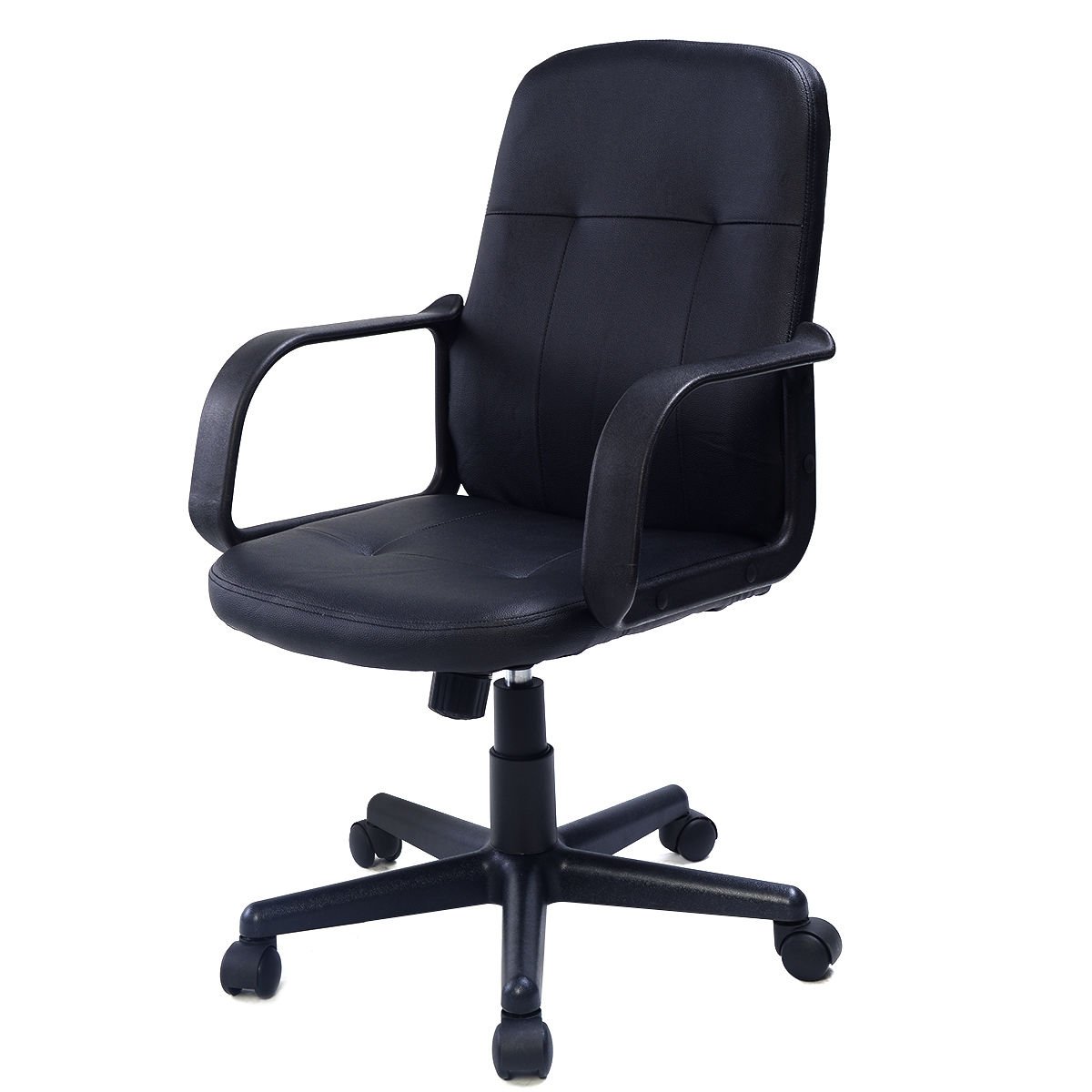 allgoodsdelight365 PU Leather Ergonomic Midback Executive Computer Best Desk Task Office Chair By