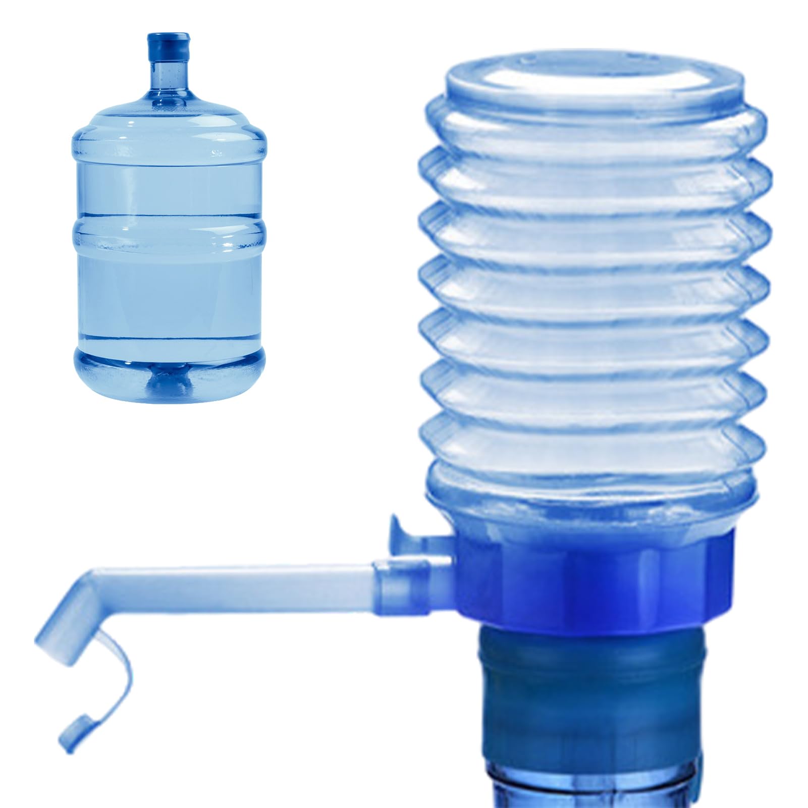 Pompa Manuale per Bottiglia d'Acqua, Erogatore d'Acqua - Pompa per Borraccia e Distributore Manuale