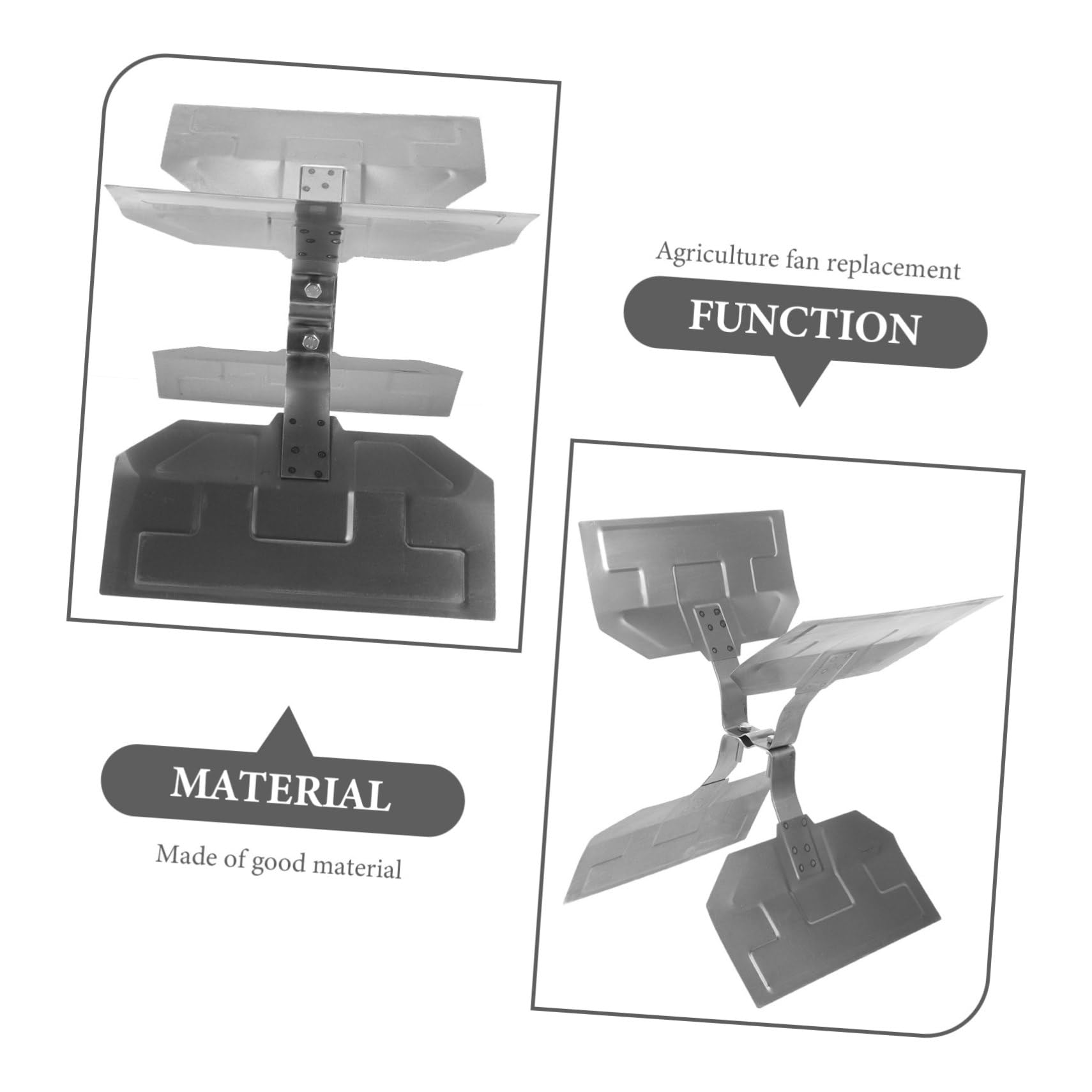 Toddmomy 1paio Ventilatore Agricolo Sostituzione Facile Attrezzatura per Agricoltura Ventilatore per Piccole Aziende Agricole Accessori per Macchinari Agricoli