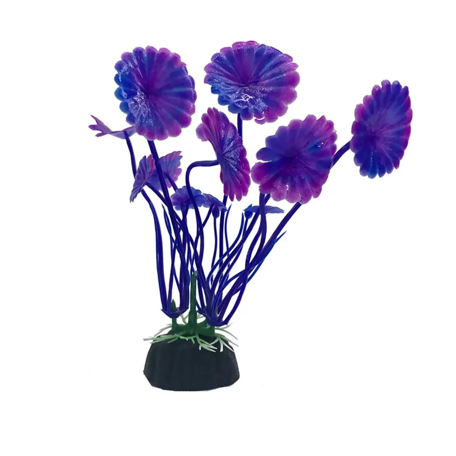 JTKSSCS Aquarium Plants 2PCS 10CM Simulation Artificial Plants Aquarium Decor Water Weeds Ornament Plant Fish Tank Grass(Color10)