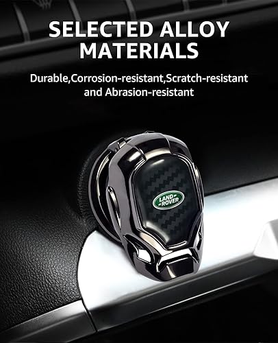 Miniatura 5 de Cubierta de metal para botón de motor de automóvil funda de botón de arranque y parada cubierta de botón de encendido del automóvil funciona con