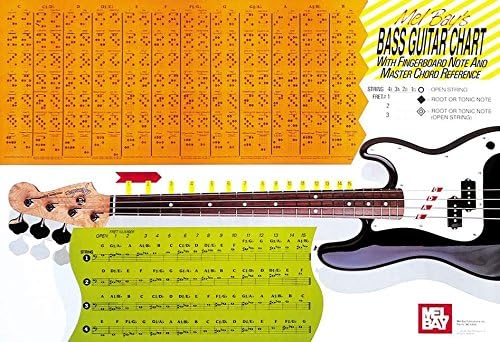Bass Guitar Wall Chart Paperback – November 21, 1990