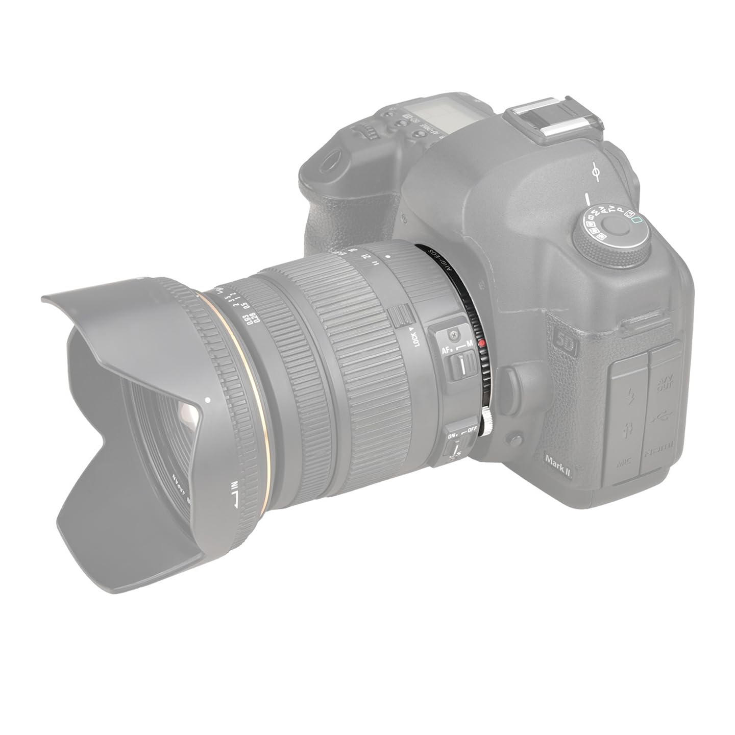 Adattatore per fotocamera per ottica DSLR tipo G