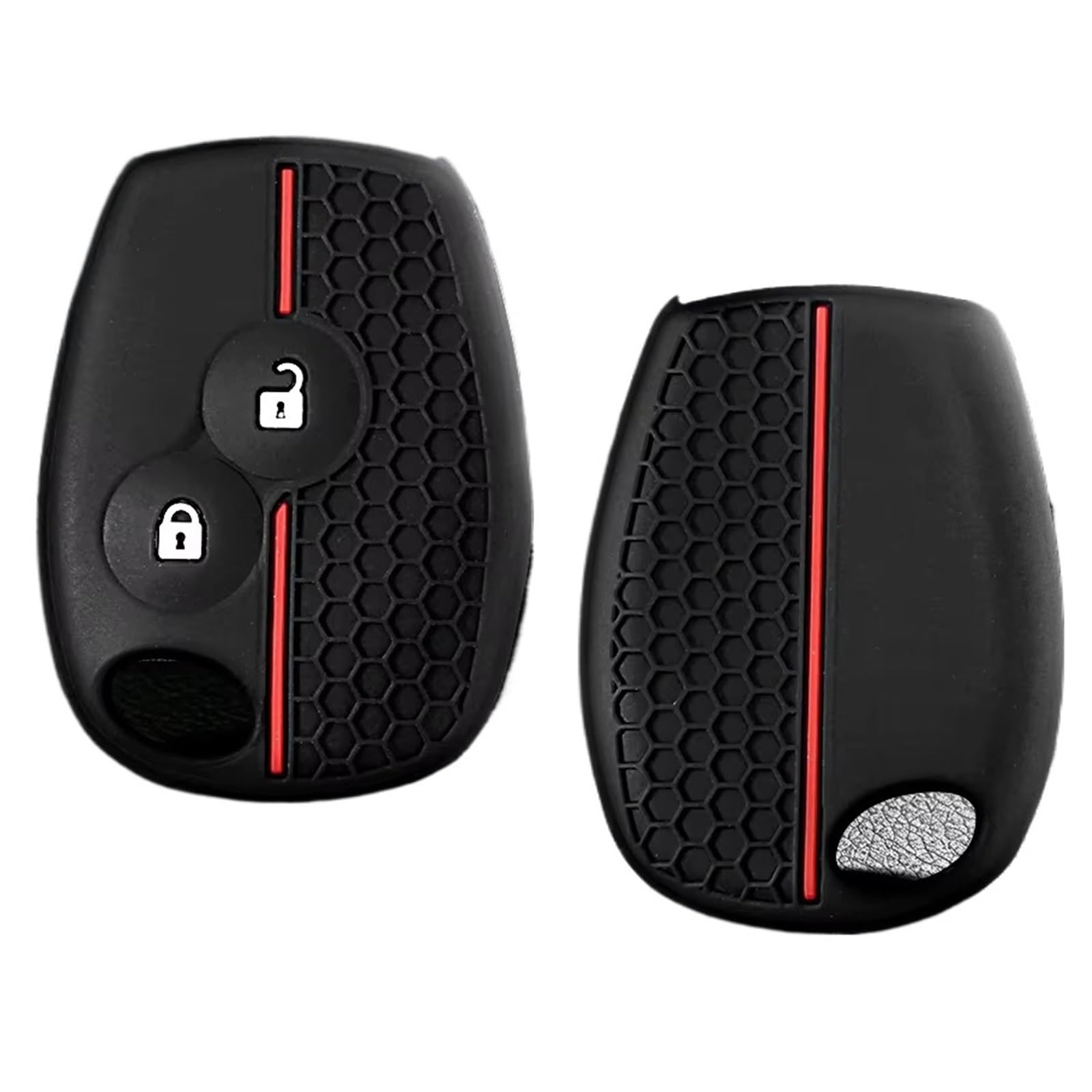 Compatible Con Dacia Para Duster 2010 2011 2012 2013 2014 2015 2016 2017 Para Logan Para Sandero 2010-2016 2 3 Botones Funda Mando A Distancia Coche(2 Buttons)