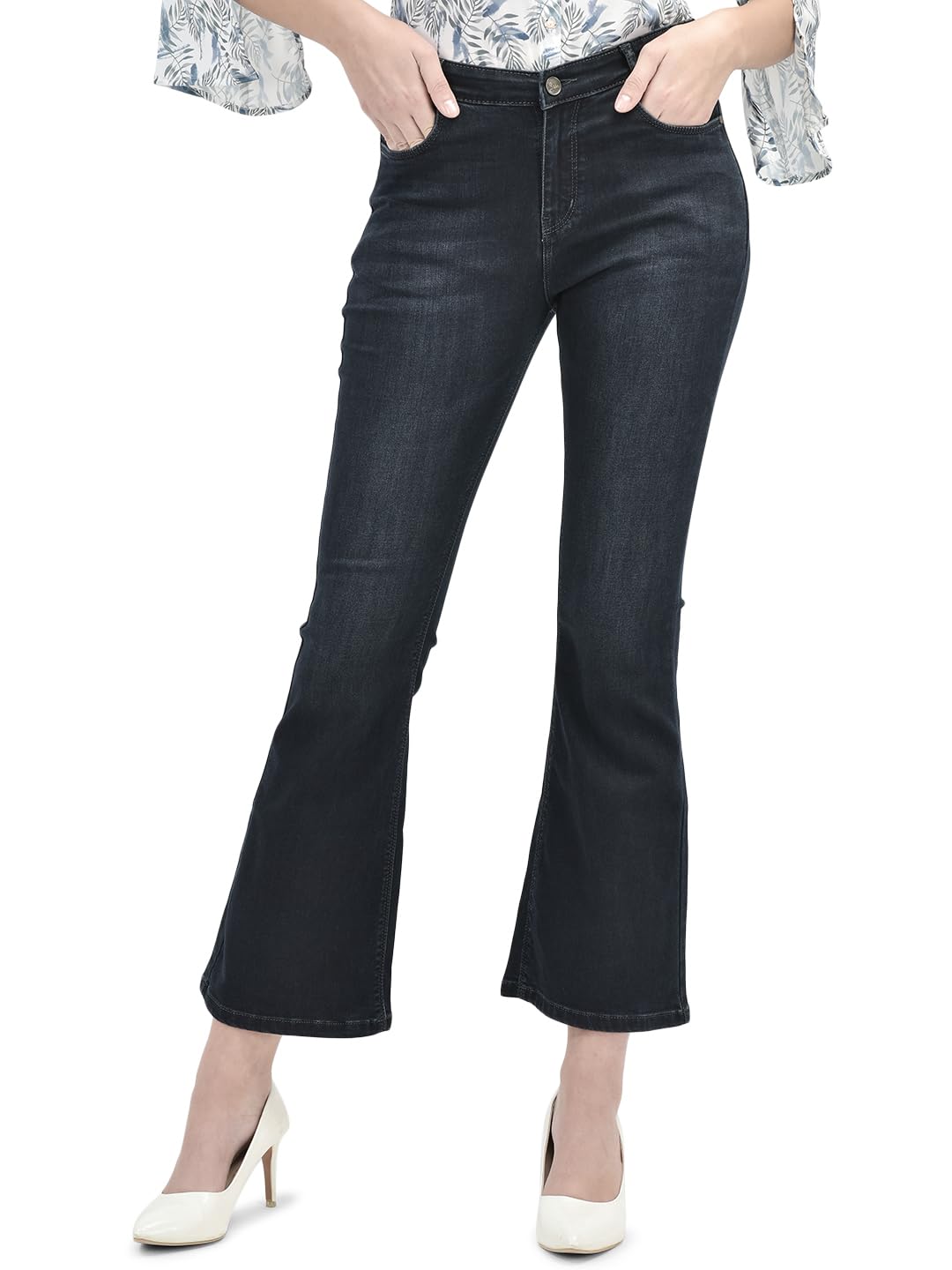 crimsoune club Women's Navy Blue Bootcut Jeans-picture-32