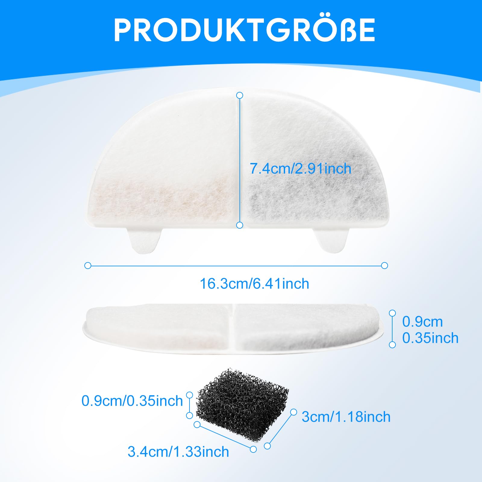 RVS Kattenfontein 3.2L – Stil, met LED en Dubbel Filtersysteem