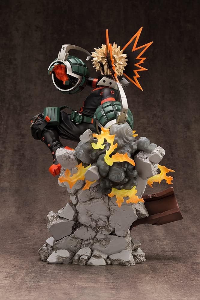 Kotobukiya My Hero Academia: Katsuki Bakugo (Version 2) ARTFX J Statue, Multicolor (PP978)