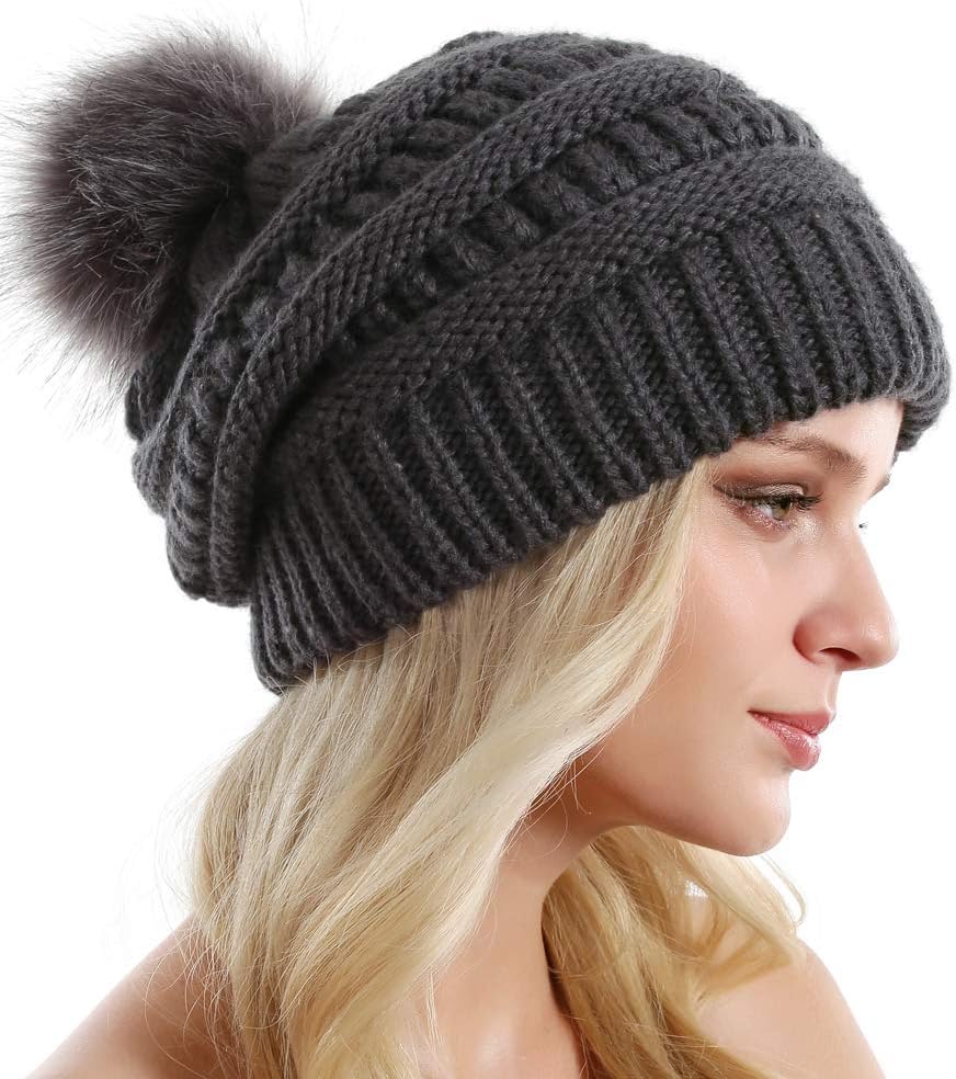 QUEENFUR Winter Women Thick Cable Knit Ribbed Infinity Circle Loop Scarf - Image 4