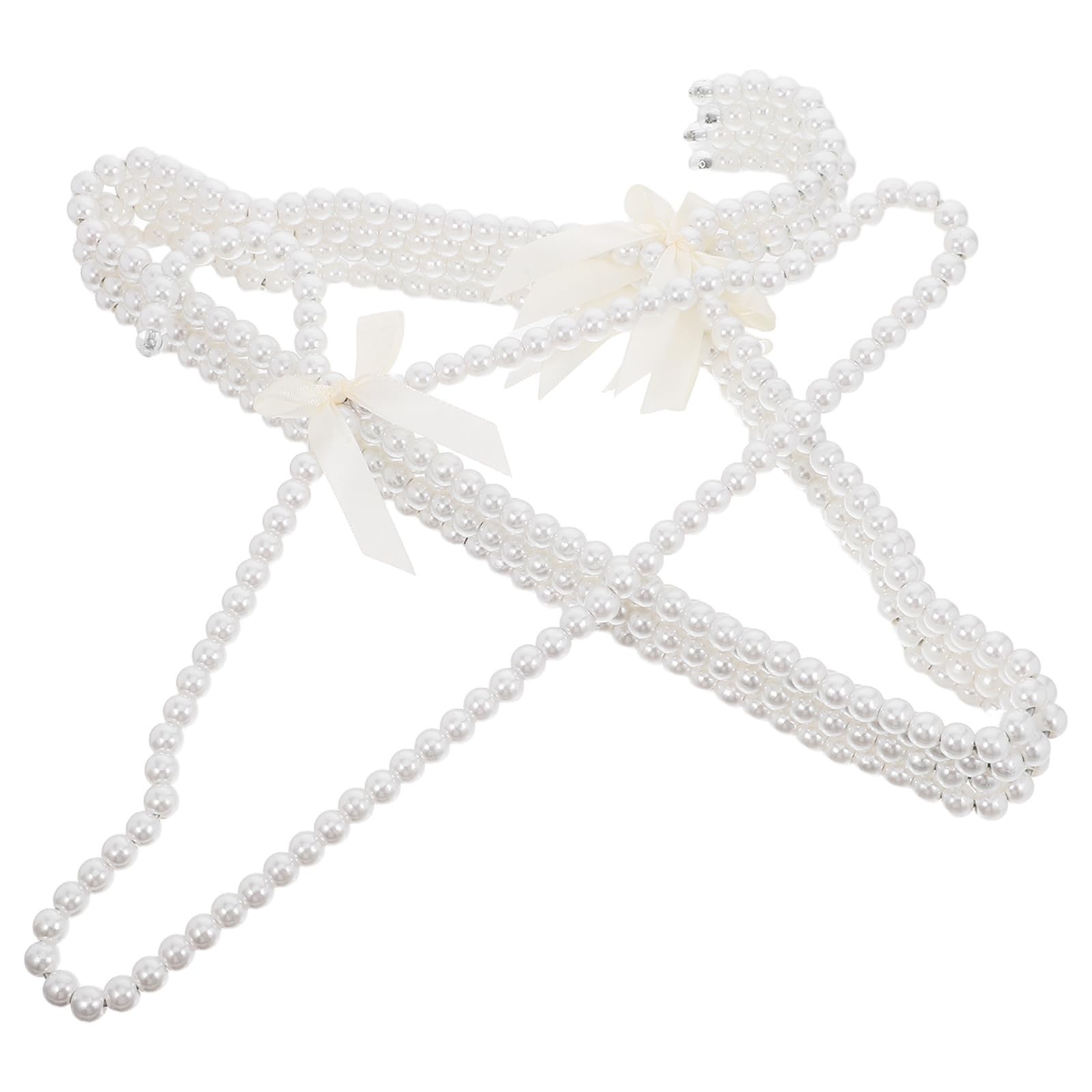 Cintres pour robe de mariée blancs et fins pour éviter la chute des vêtements délicats