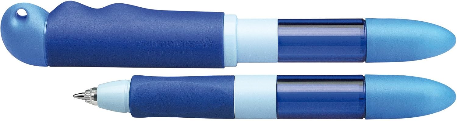Schneider Blister 852 - Set di 10 cartucce per roller Breeze/Base Ball e ID Duo, inchiostro blu reale cancellabile