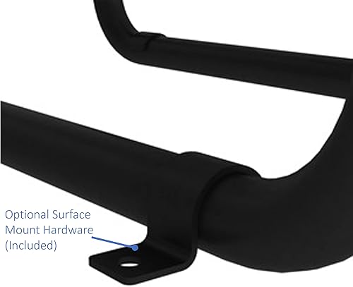 Miniatura 6 de Norwood Commercial Furniture - Mesa de picnic redonda de 46 pulgadas con bancos y agujero para paraguas, mesa de picnic portátil de acero de grado