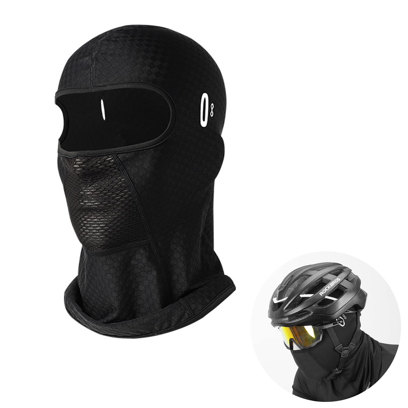NICEIN Sturmhaube Motorrad, Sturmhaube Motorrad Sommer, Atmungsaktiv Balaclava, Motorrads Zubehör Sturmmaske, Motorrads Maske für 4 Jahreszeiten Auto & Motorrad