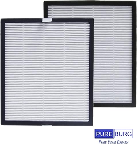 Miniatura 3 de PUREBURG Paquete de 6 filtros de repuesto compatibles con el purificador de aire portátil Westinghouse 1804, H13 True HEPA Air Clean Dust