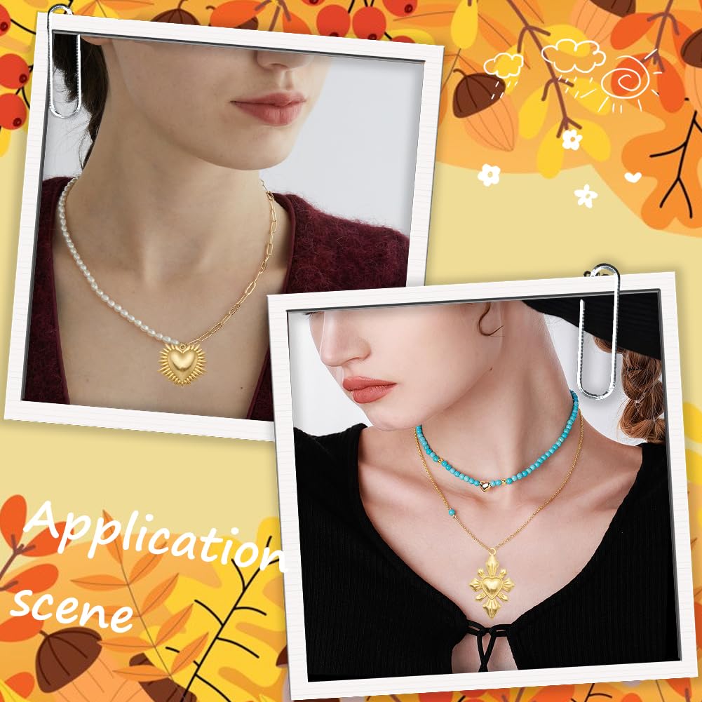 SUNNYCLUE 18 Pz Ciondoli Cuori Sacri Gotici In Oro, Amore Messicano Fai Da Te - Ideale per Halloween Donna Adulto