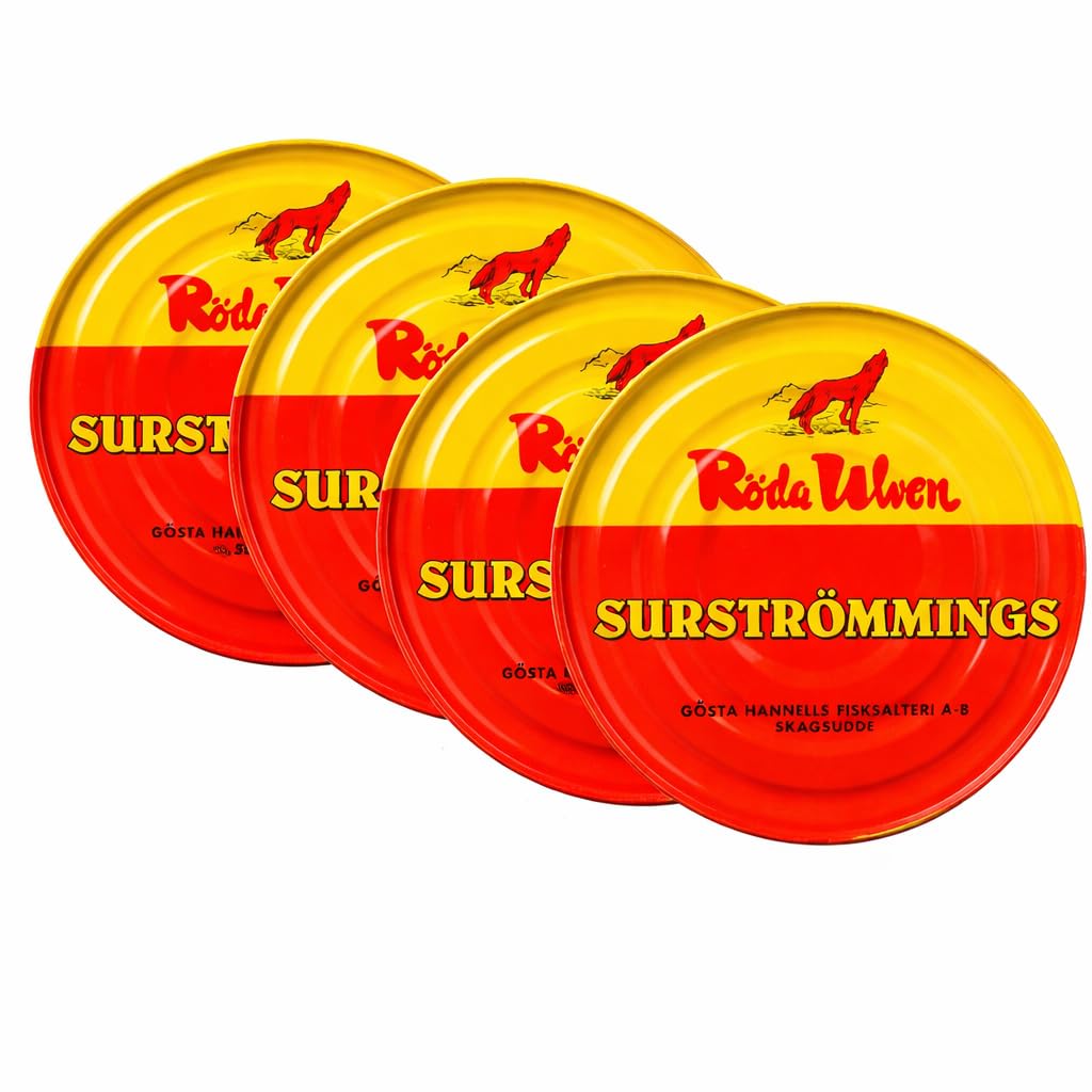 R da Ulven Surstr mming Fillets 400 g / 300 g Fermented Herring Fillets