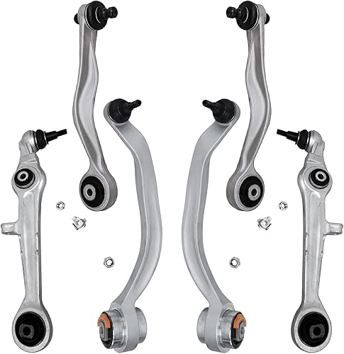 Miniatura 334 de Detroit Axle - Kit de brazos de control AWD para cargador Chrysler 300 Dodge Challenger Magnum, 2 brazos de control superiores delanteros con rótula