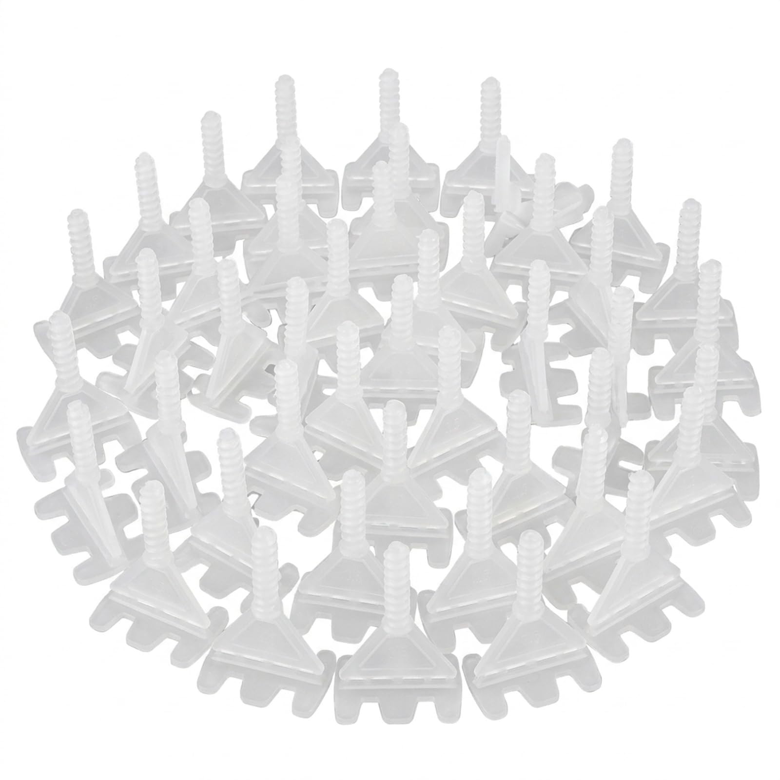 200PCS Tile Leveling System 3mm – Refill Pack Screw Clips — image 1
