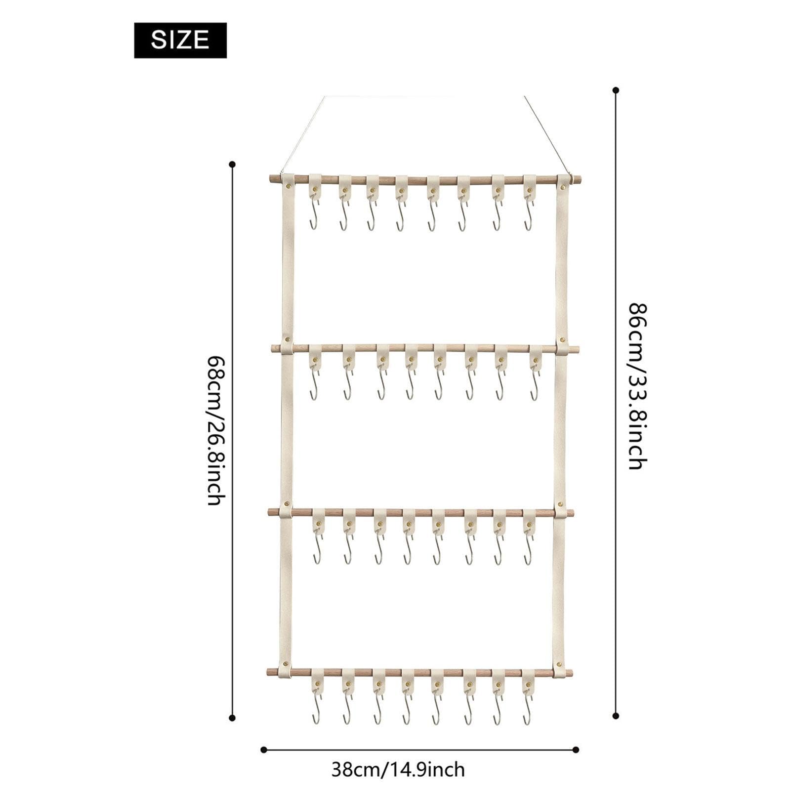 Porta fiocco per cameretta, porta fiocco in macramè, organizer per fiocco per capelli boho personalizzato, accessori per capelli per bambine, porta fiocco da appendere alla parete. - Italia