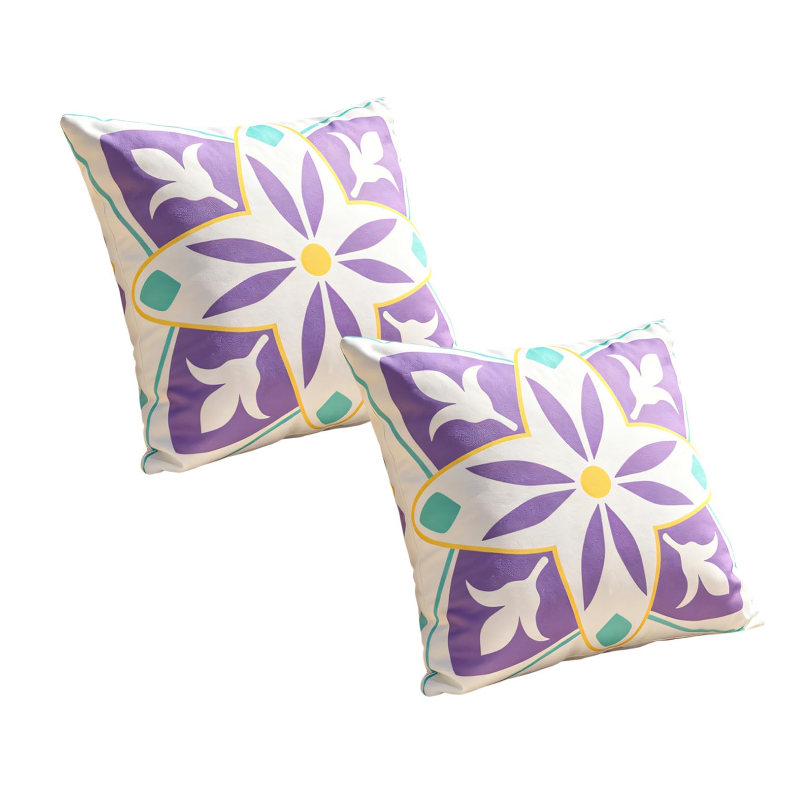 Oxxggkao Artistics Bohemians Pattern Cushion Cover Fabric Multiple Size Home Accent Soft Polyester Cotton Cushion Cover