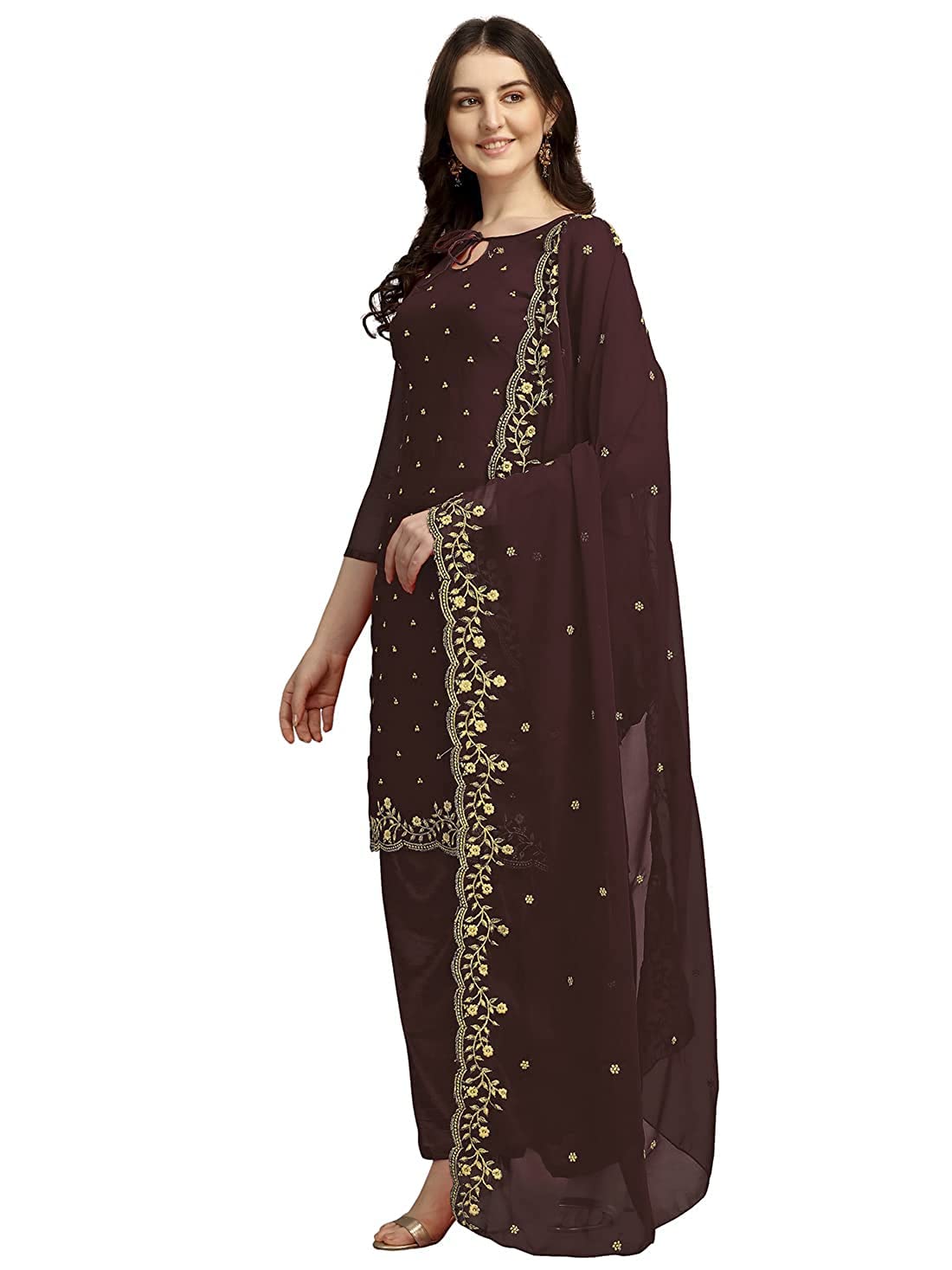 Nimbark Indische pakistanische Partykleidung Salwar Kameez Anzug Set für Frauen bereit zu tragen Punjabi Kleid Patiala Party Wear Kleid