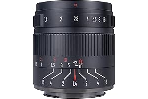 7artisans Photoelectric A112LII APS-C 55mm F/1.4 Portrait Lens for Fujifilm X