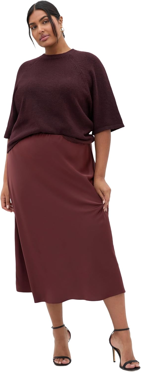 City Chic Women's Miranda Midi Skirt