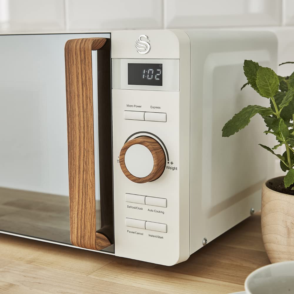 Swan Nordic 7 Piece Kitchen Set in Cotton White Including 1.7L Jug