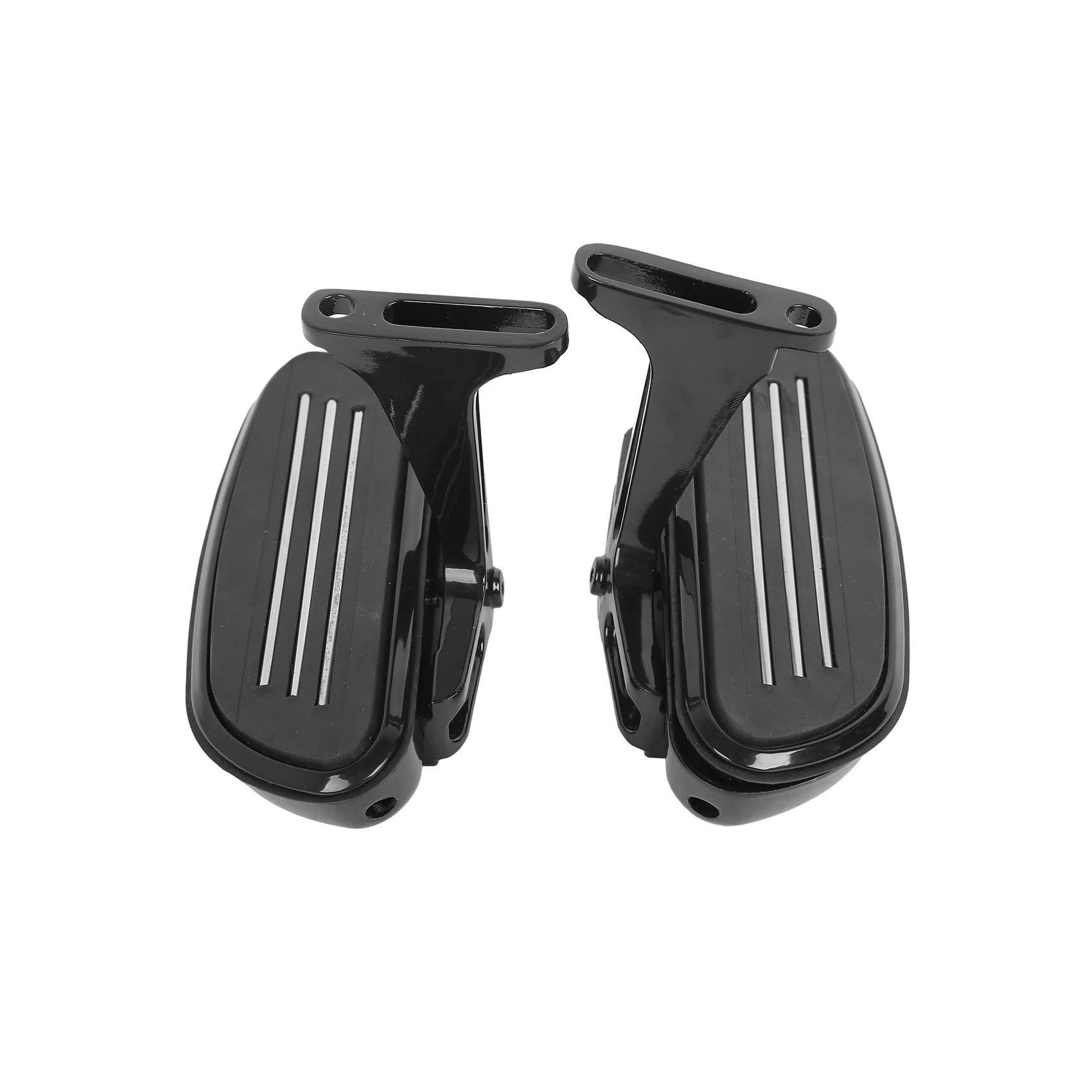 Black Passenger Floorboard Mount – Fits Harley Electra Glide FLHT 1993–2025 (Left/Right/Rear)
