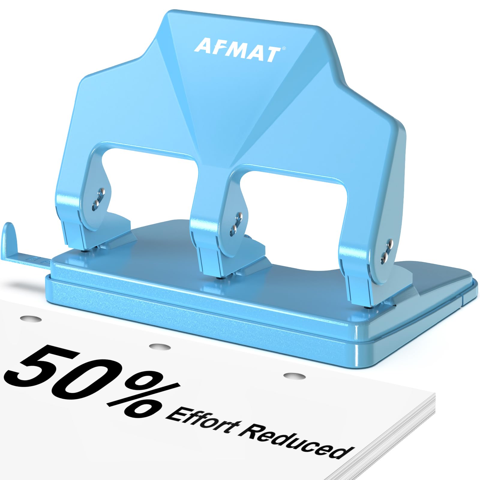 Photo 1 of AFMAT 3 Hole Punch Heavy Duty, 40-Sheet Capacity