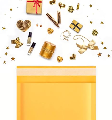 Miniatura 5 de HBlife 25 sobres de burbujas, 8.5 x 12 pulgadas, sobres acolchados de polietileno de estraza autosellados, bolsas de envío para pequeñas empresas,