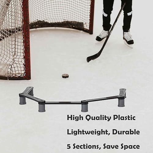 Miniatura 4 de Hockey Stickhandling Trainer - Hockey Training Aid for Stick Portable Stick Handling Trainer Hockey Passer Hockey Practice Equipment Used On and Off