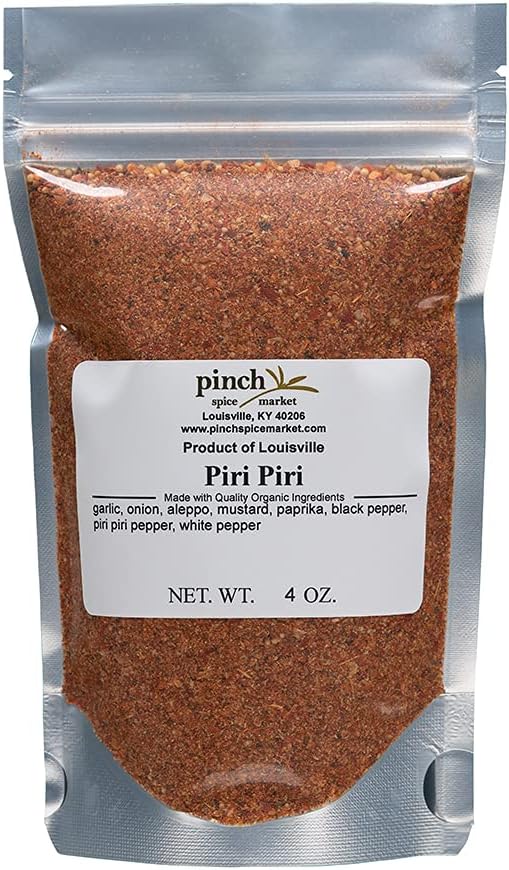 Pinch Spice Market, Piri Piri, Bold and Hot Traditional South African Spice-4 ounces