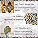 2400 Pcs Mosaic Tiles, Glass Mosaic Tiles for Crafts Bulk, Assorted Color Stained Mosaic Glass Pieces, Mosaic Supplies for Home Decoration, Art Crafts, DIY Projects, Opaque