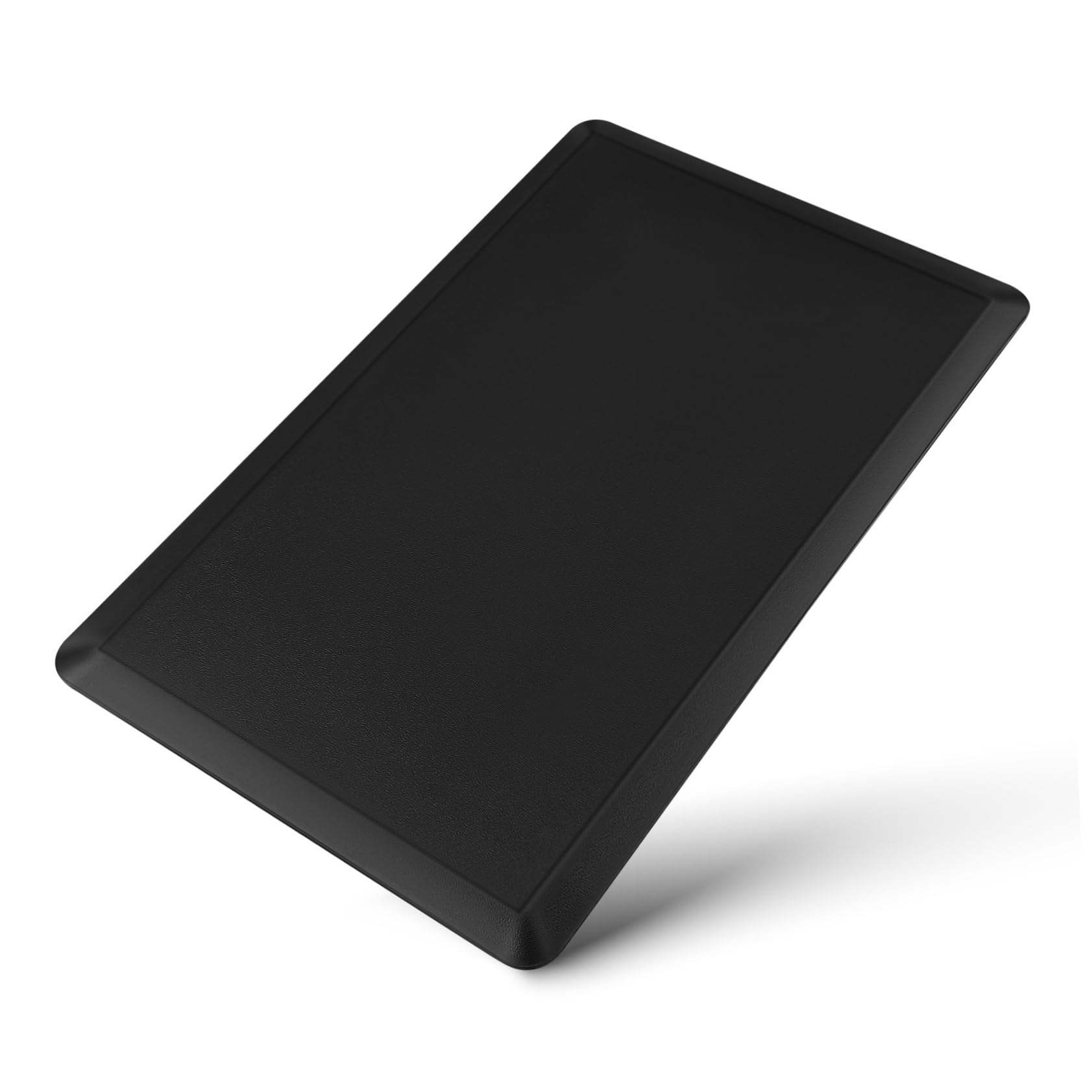 Tappeto Antirfatica Nero 44x71x1, 2 Cm in Pvc e Schiuma