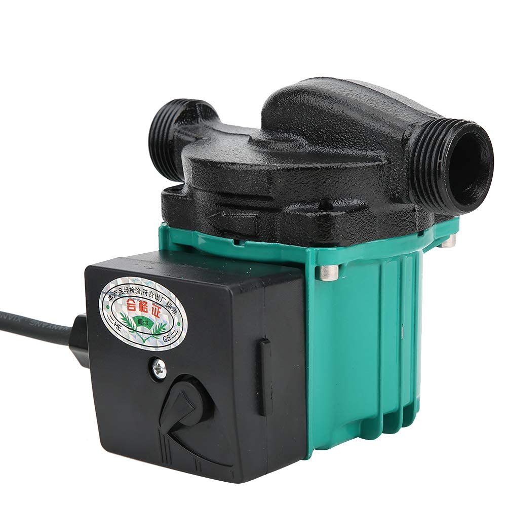 Pompa di Ricircolo Automatica Ultra Silenziosa 100 W, Motore in Filo di Rame 3/4 Pollici, Pompa 'acqua di Circolazione Silenziosa per di Riscaldamento 'acqua