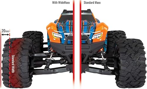 Miniatura 2 de Traxxas Black WideMaxx Kit de suspensión TRA8995