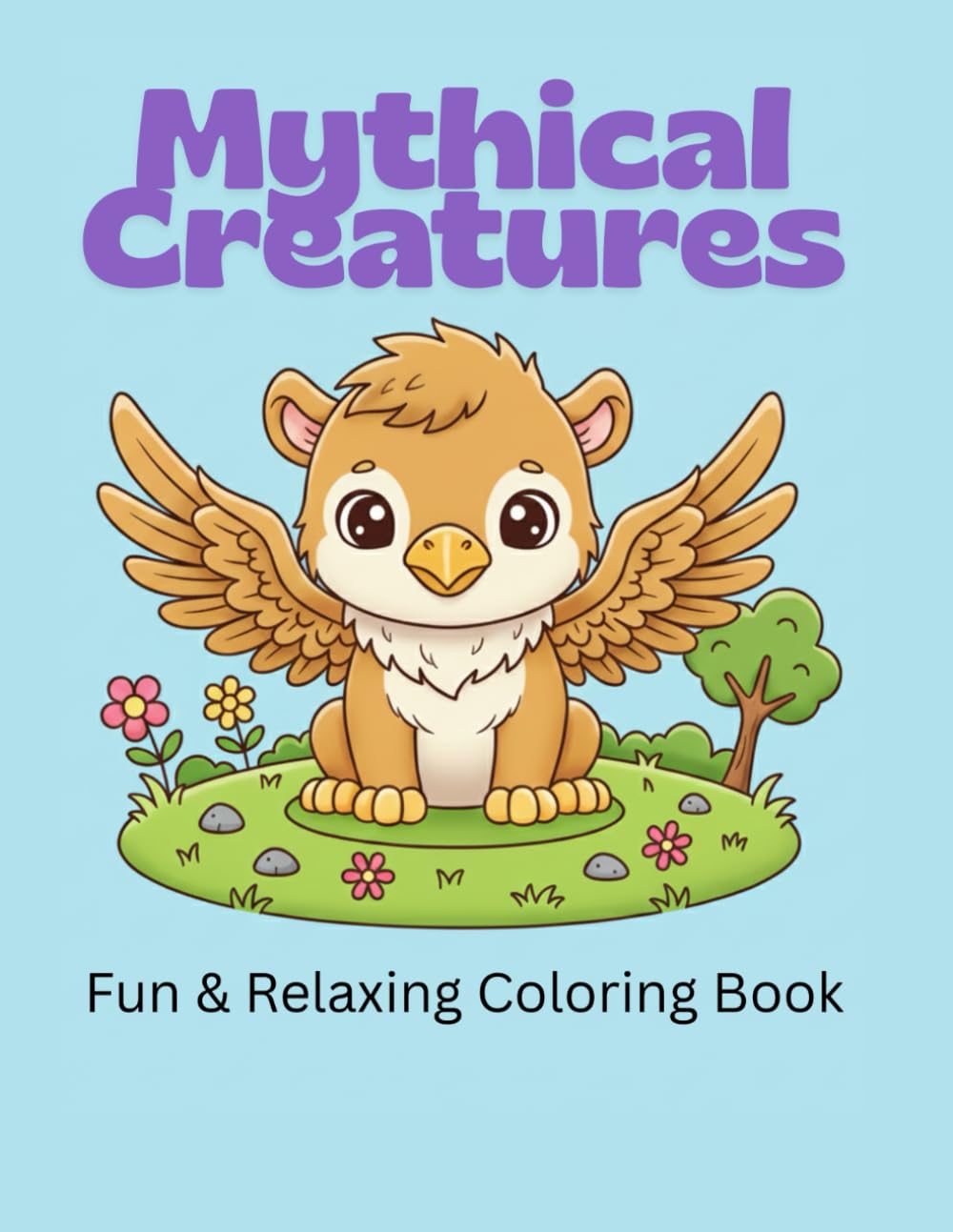 Mythical Creatures: Fun & Exciting Coloring Book