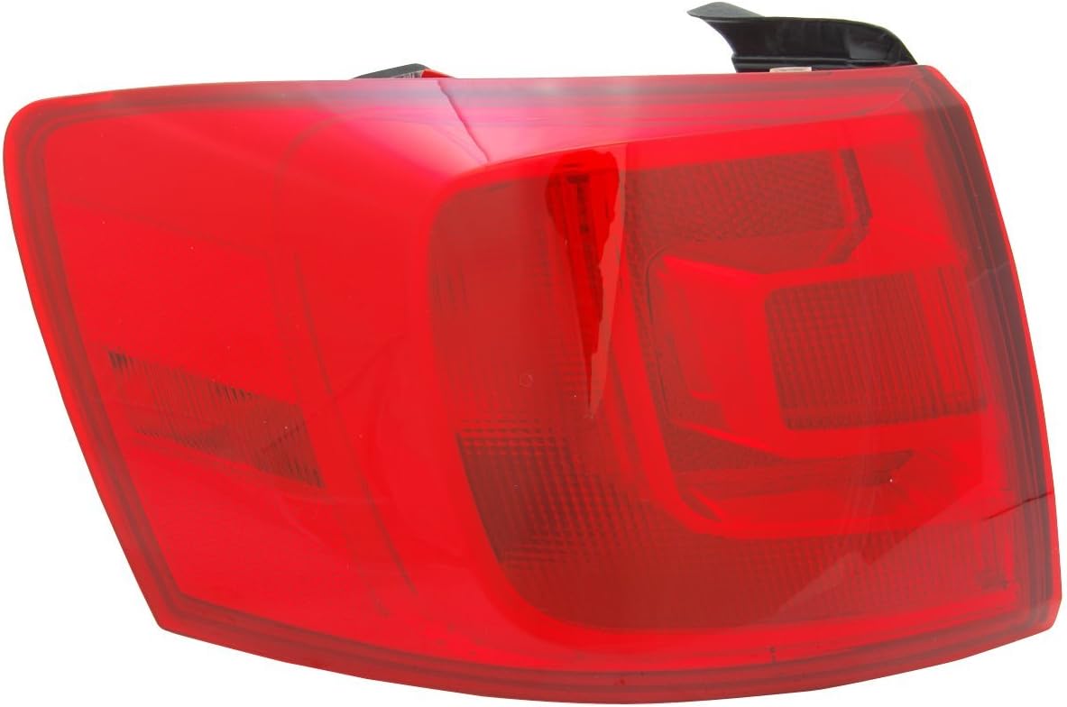 TYC Left Tail Light Assembly Compatible with 2011-2018 Volkswagen Jetta