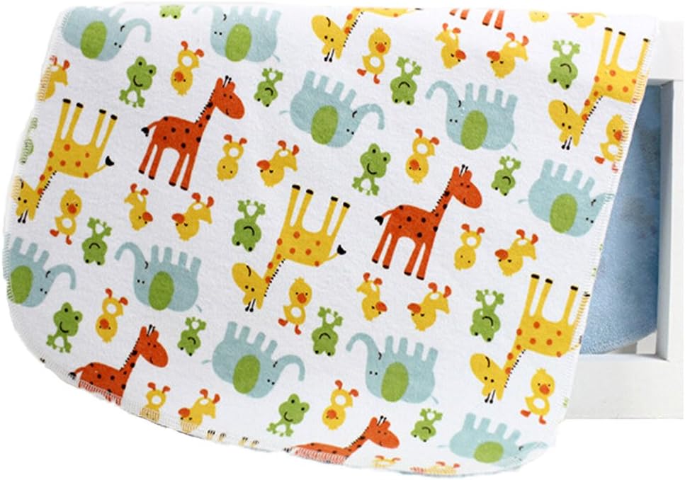 Changing Pad,Fairy Baby Baby Diaper Portable Travel Home Waterproof Urine Mat Pack of 1(Giraffe,19.68"x27.56")
