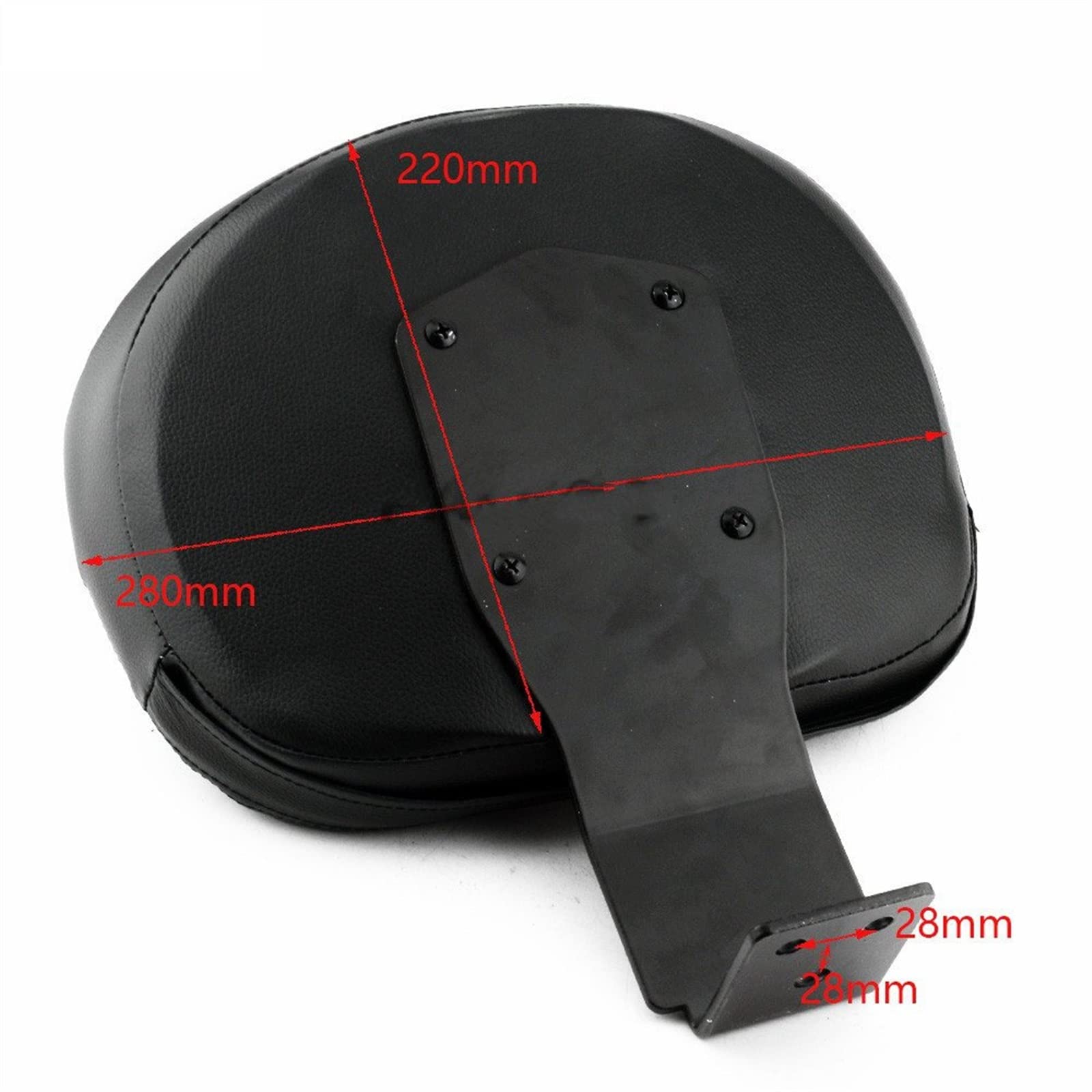 Accessori Portapacchi Schienale del Sedile del Conducente Regolabile Plug-in Moto per V-Star 650 XVS400 Custom Classic 1998-2022