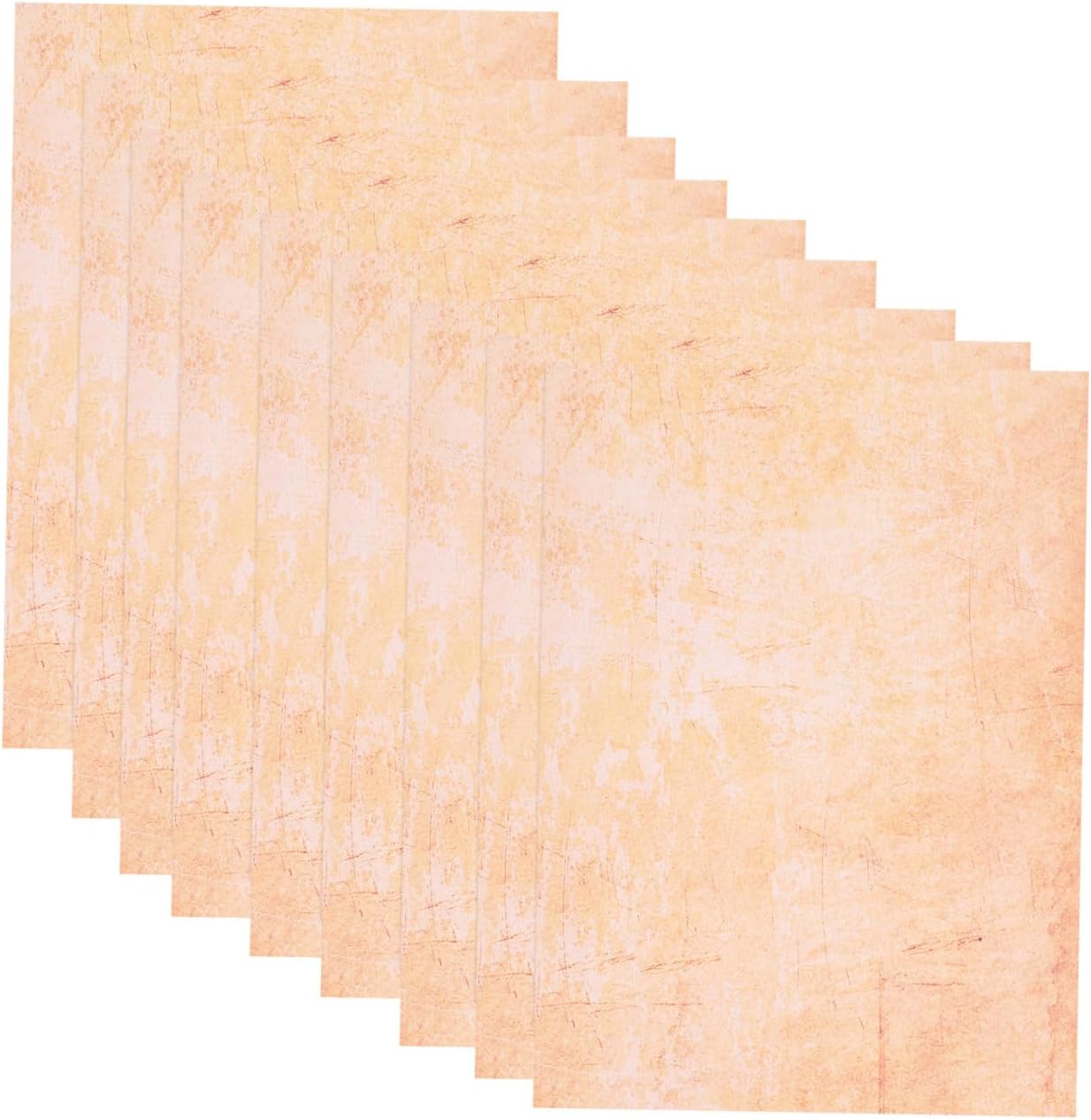100pcs Vintage Writing Paper A4 Retro Letter Paper Blank Stationery Decorative for Invitations and Letters