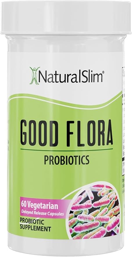 Good Flora Probiotic Nutritional Supplements - Pro Biotics for Gut Health, Diges