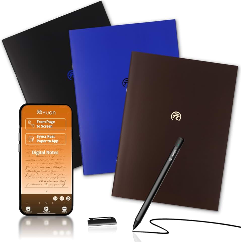 Yuan Conjunto de sincronização de caneta inteligente e caderno digital