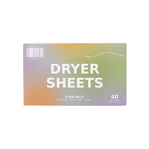 DedCool Dryer Sheets in Xtra Milk | 40 Count |