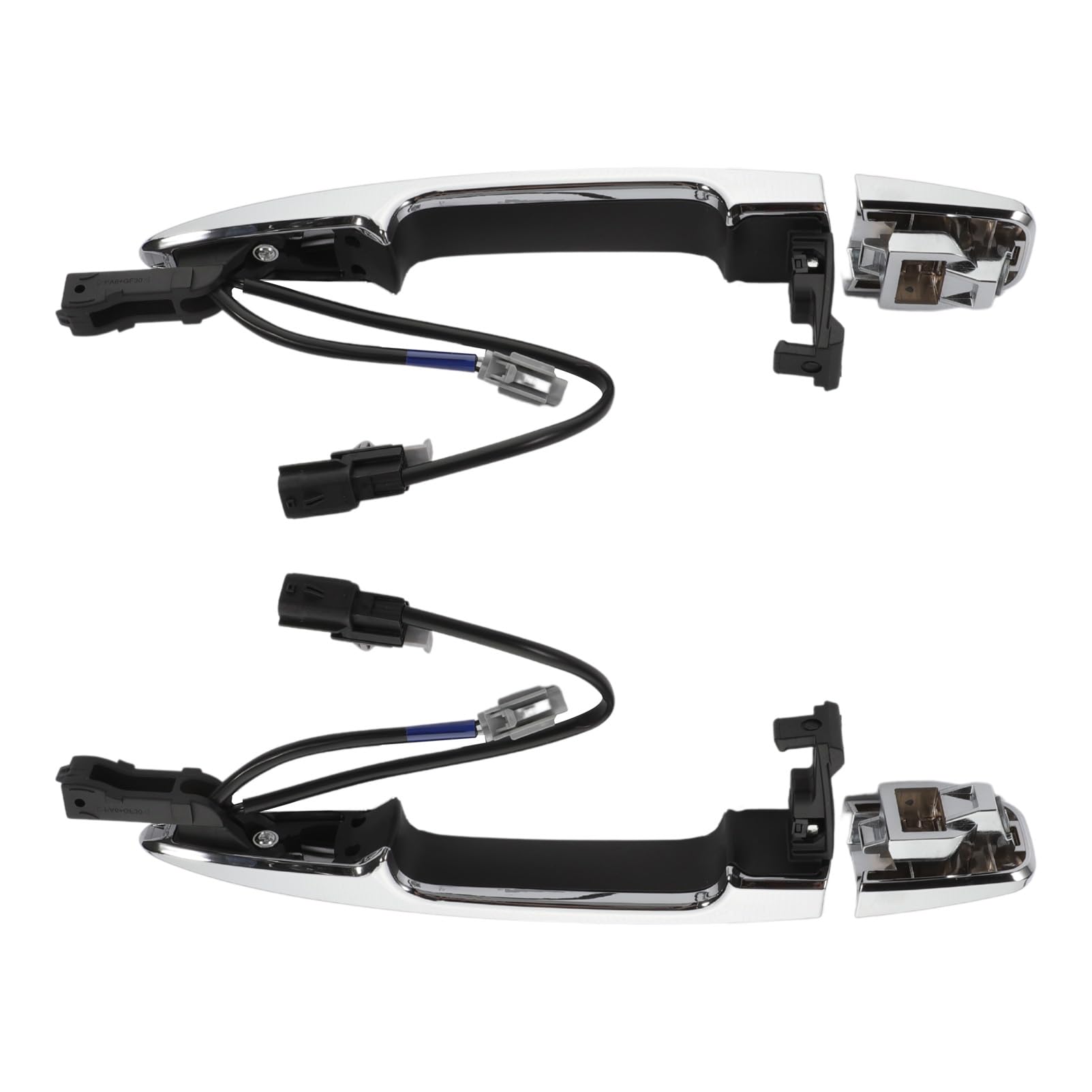 Amazon.com: Pair Exterior Door Handle Chrome Compatible for Sentra