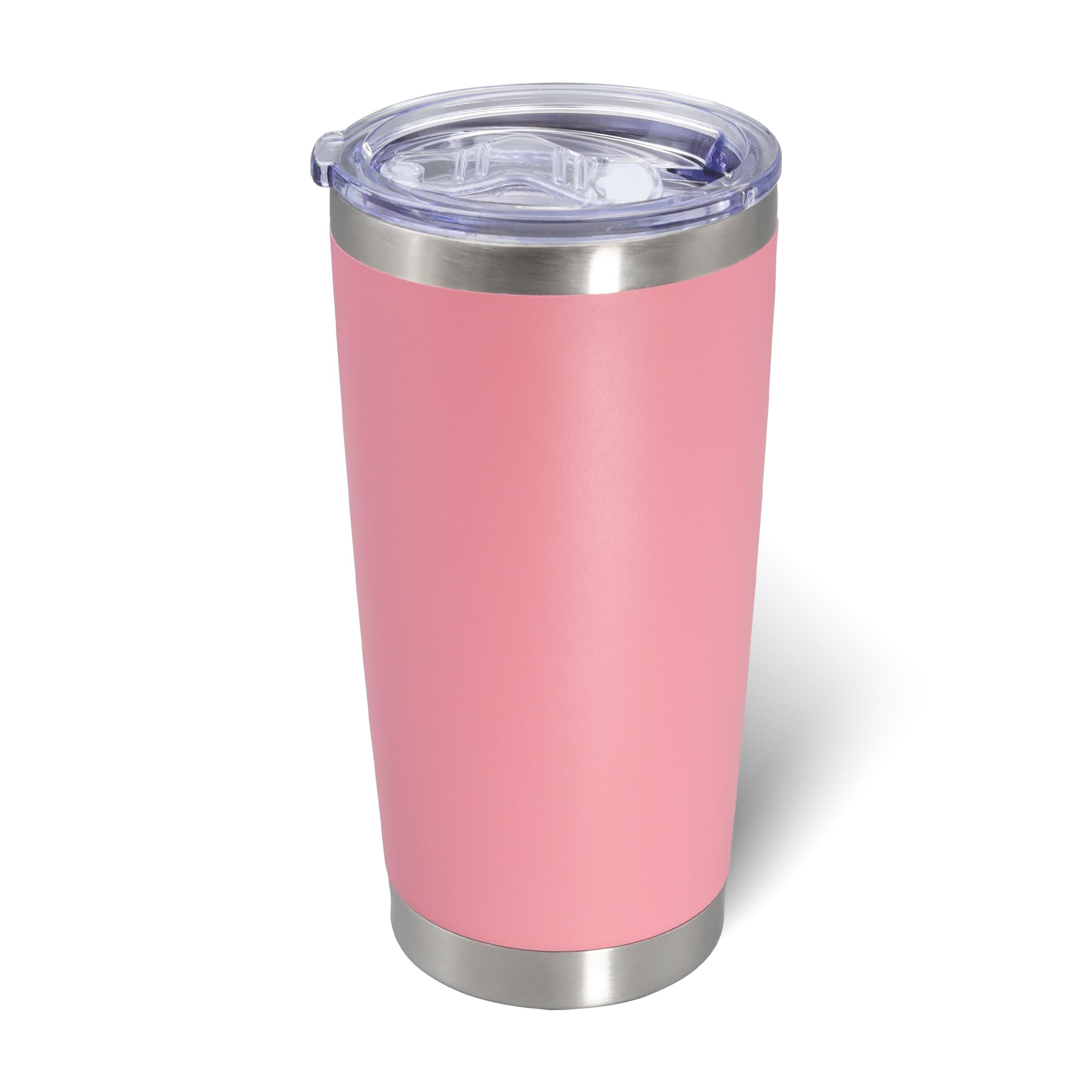 Photo 1 of AIANJI 20oz Tumbler with Lid Stainless Steel Tumblers Insulated Mug Pink 1P