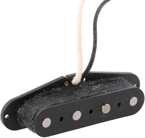 Miniatura 5 de Negro 4 cuerdas guitarra Pickup 5 imán fibra bobina para Tele Bass 51PB