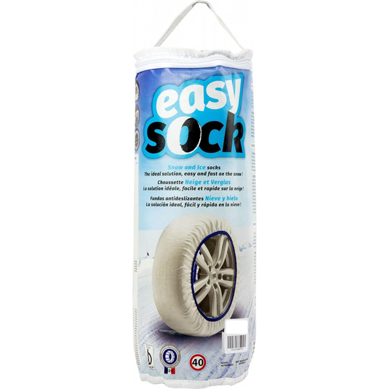 CADENAS DE NIEVE TEXTILE, ZAPATOS ANTIDERAPANTES 13 A 20 - EASYSOCK de M